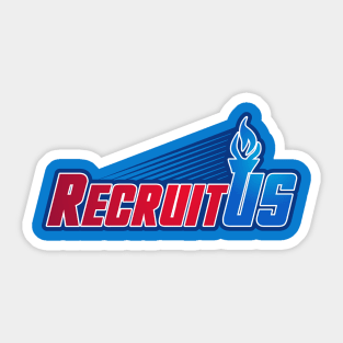 RecruitUS Basic Logo Sticker